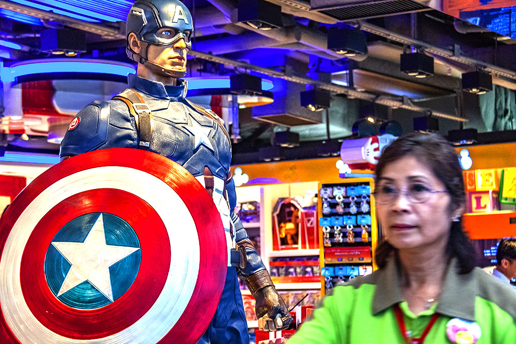 Captain America--Hong Kong