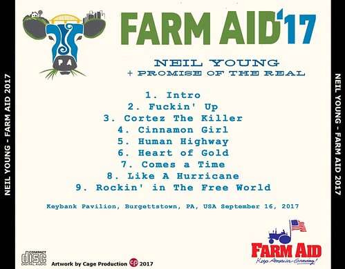 Neil Young-Farm Aid 2017 back