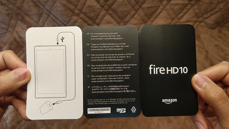 Amazon Fire HD 10 2017 開封レビュー (12)