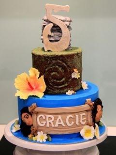 Moana Themed Birthday Cake by Shona Todd