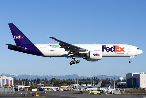 FedEx Boeing 777-F ecoDemonstrator N878FD