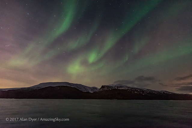 Norway Aurora Nov 7 - Multiple Curtains