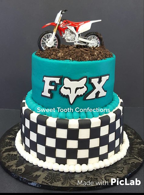 Dirt Bike Cake by Teresa's Sweet Tooth Confections