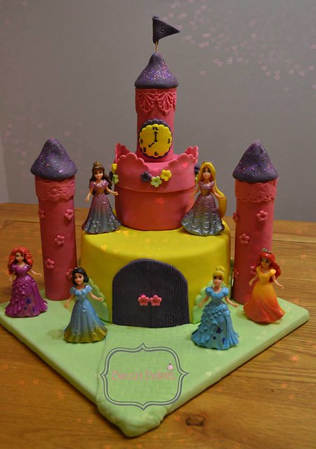 Princess Castle Cake by Becca Bakes