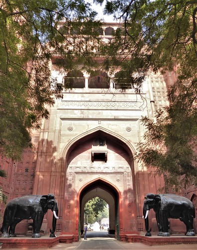 i-delhi-Fort Rouge-intérieur 4-Delhi Gate (1a)