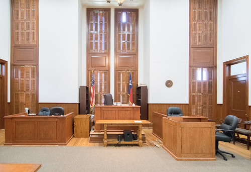 wharton county co texas tx courthouse court square architecture courtroom bench jury box
