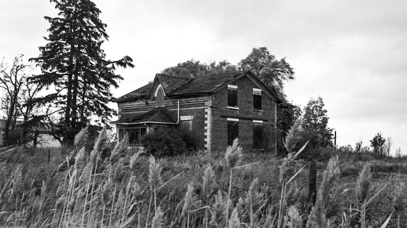 Abandoned HIghway 10 Farm House