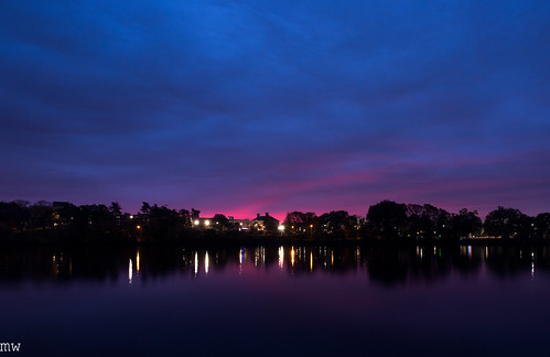 lowell umasslowell morning dawn clouds sunrise merrimackriver massachusetts newengland 6d 1740mm purple