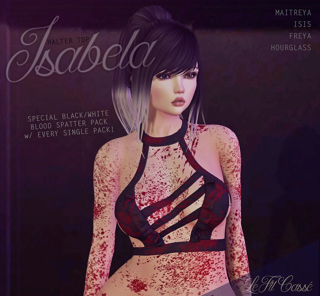 {le fil cassé} Isabela Halter Top for Once Upon A Nightmare!