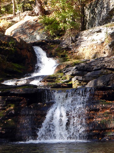 poconos fall autumn pennsylvania waterfall