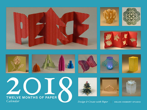 Twelve Months of Paper Calendar 2018