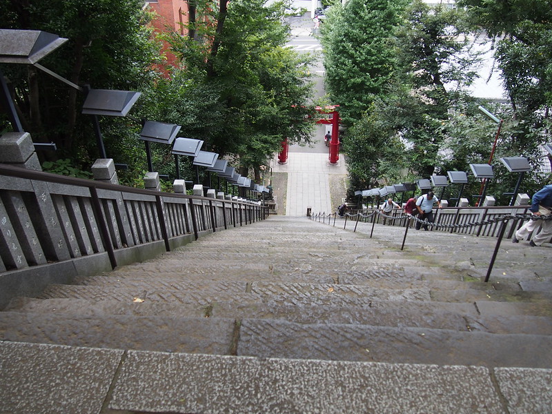 愛宕神社の階段