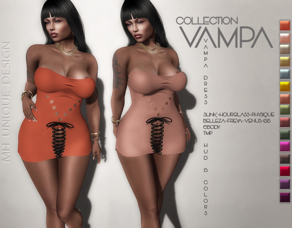 MH-Vampa Dress Collection - TeleportHub.com Live!
