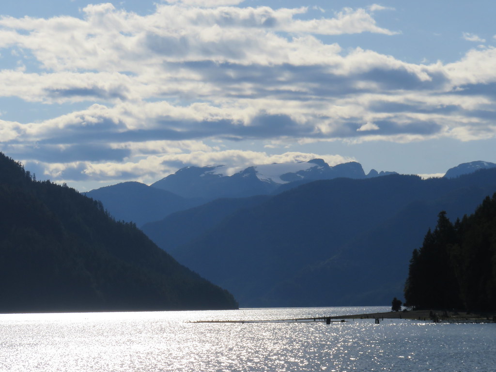Comox Lake and Glacier.