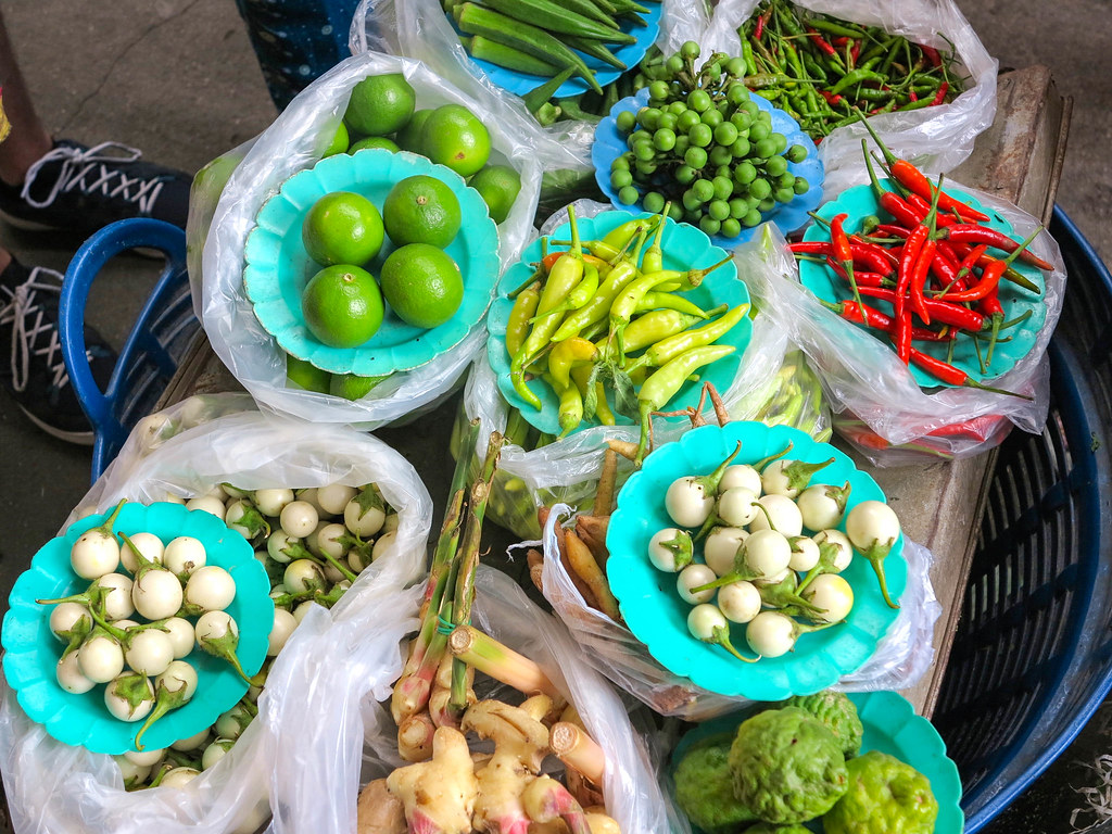 Mercado local en Chiang mai