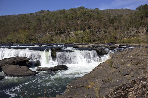 sandstone falls newriver wv westvirginia waterfall earth