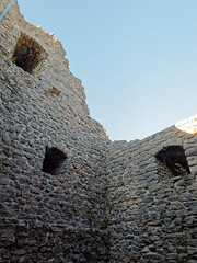 Les ruine du Château de Montsalvens