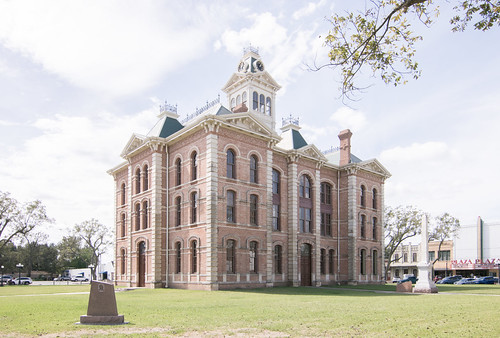 wharton county co texas tx courthouse court square architecture