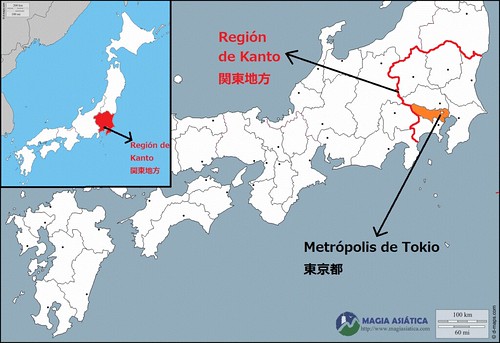 Mapa de Tokio