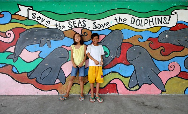 Irrawaddy Dolphin Mural