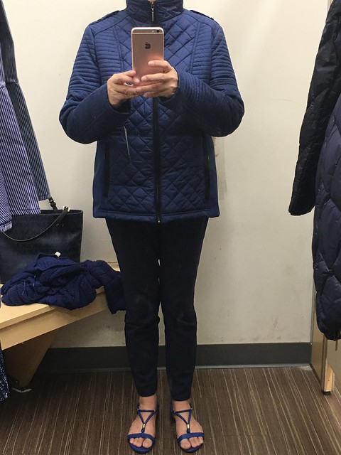 shopping for winter clothes