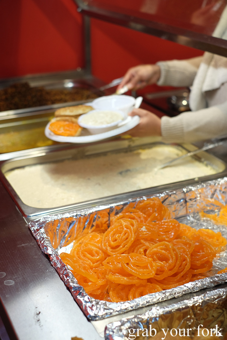 Self serve Nepalese buffet breakfast at AD's Kitchen in Ashfield