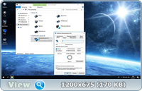 Windows 10 Professional BLUE SKY by novik (Game) (x86)