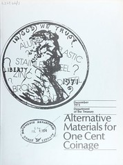 Alternative Materials for One Cent Coinage