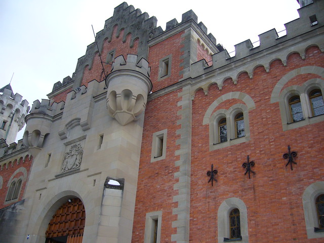 ノイシュヴァンシュタイン城の城門