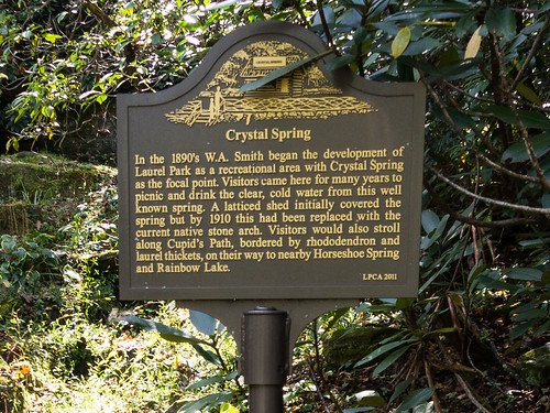 Crystal Spring historical marker - 2