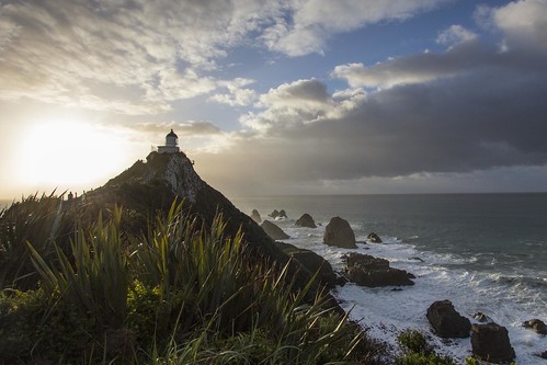 aotearoa newzealand nz southisland otago lighthouse sunrise nuggetpoint