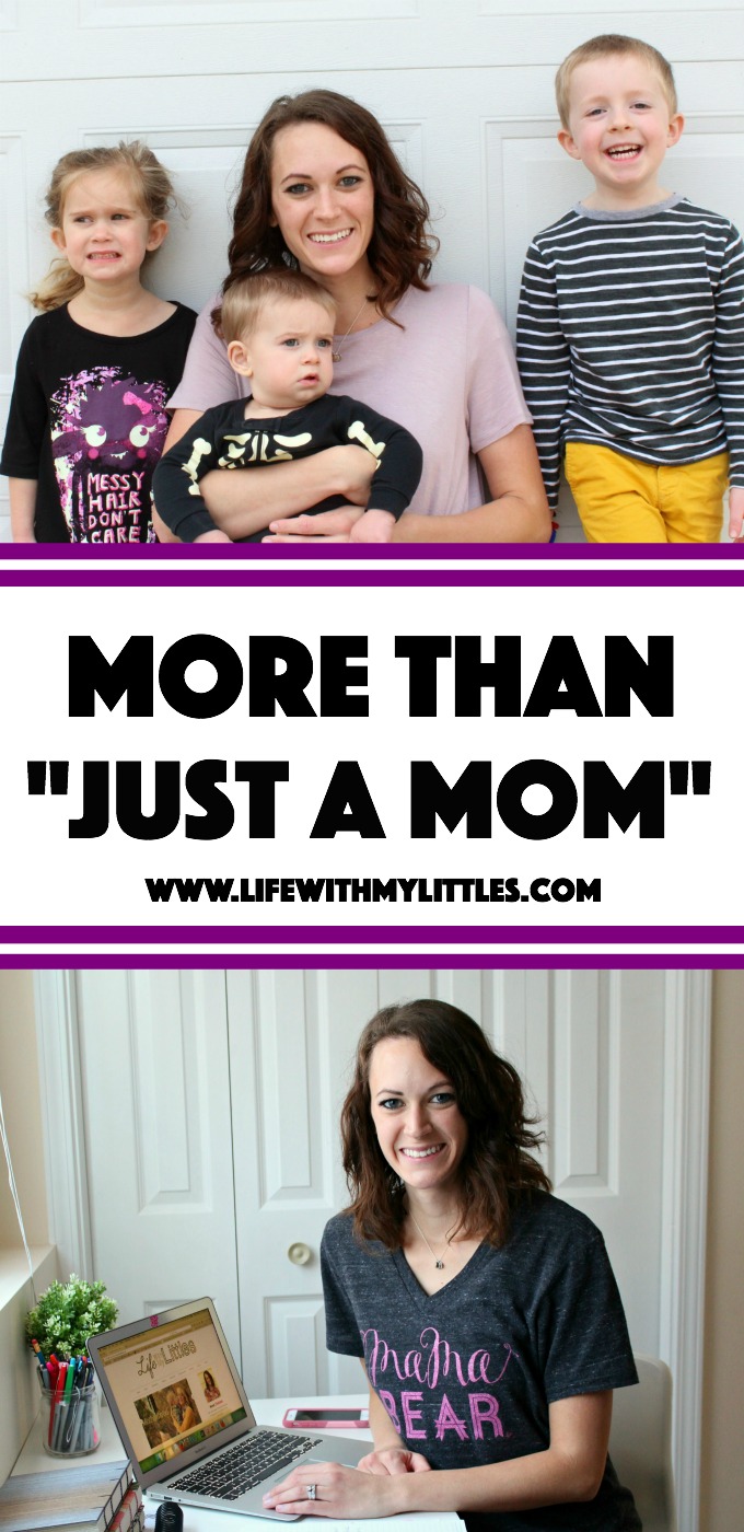 Only once out of all the times we have moved and all the people we've met have I been asked what I do. Yes, I am a mom, but here's why I want my daughter to know I am more than "just a mom," and how we can support each other along the way.