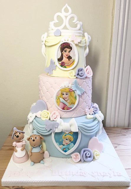 Disney Princess Cake by Rachel Manning Cakes