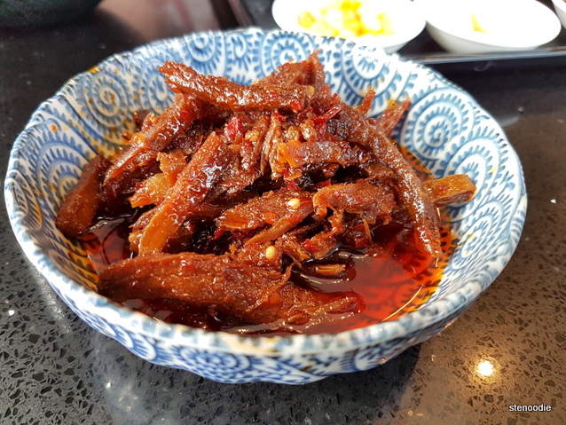 Beef Jerky Soaked in Szechuan Chili Sauce