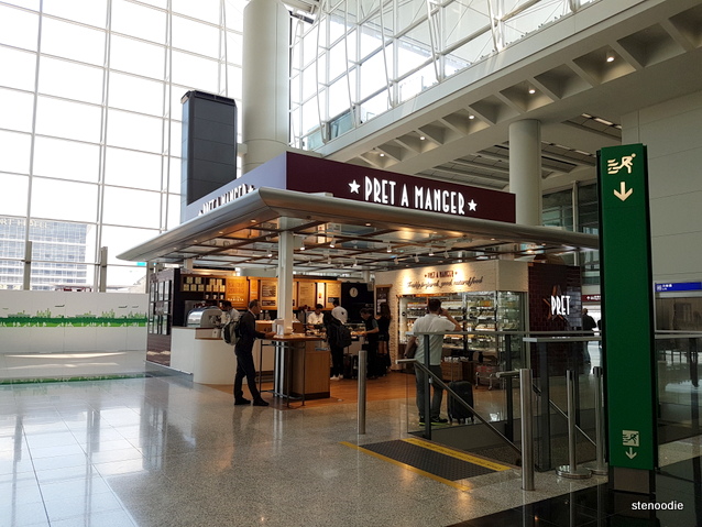 Pret a Manger HK airport