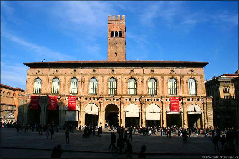 Piazza Maggiore w Bolonii