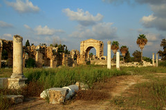 The Roman ruins of Tyre (Tyrus, Sour, صور ), Lebanon (Unesco world heritage)