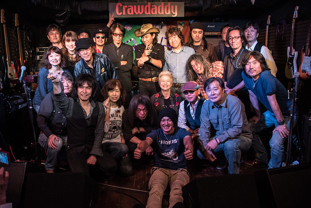 Rory Gallagher Tribute Festival - after the show at Crawdaddy Club, Tokyo, 21 Oct 2017 -00543