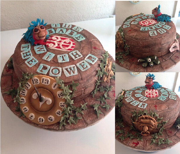 David Bowie - The Labyrinth Film Themed Cake