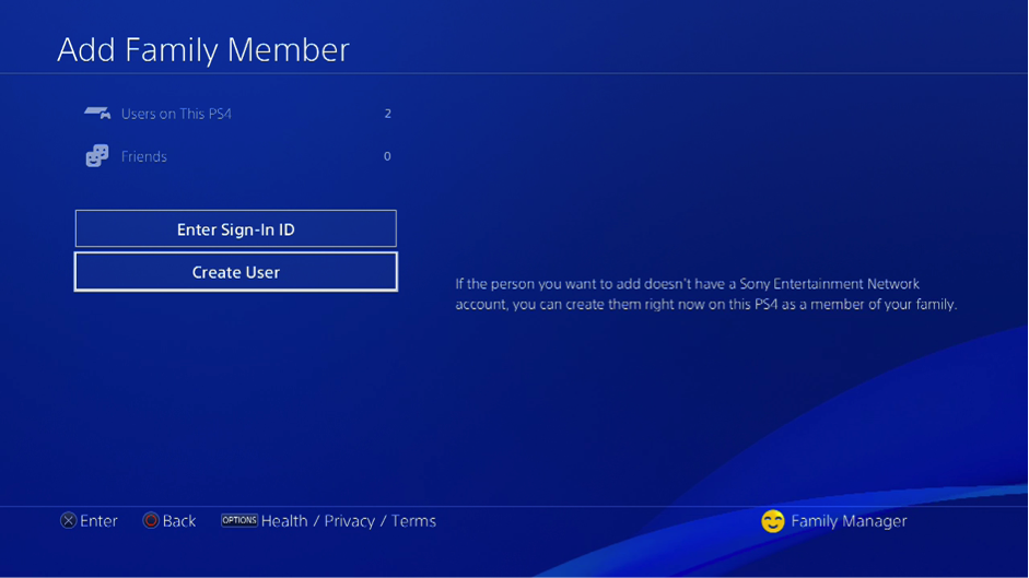 Grader celsius Mince Skinne How to use the new parental controls and Family Accounts features on PS4 –  PlayStation.Blog
