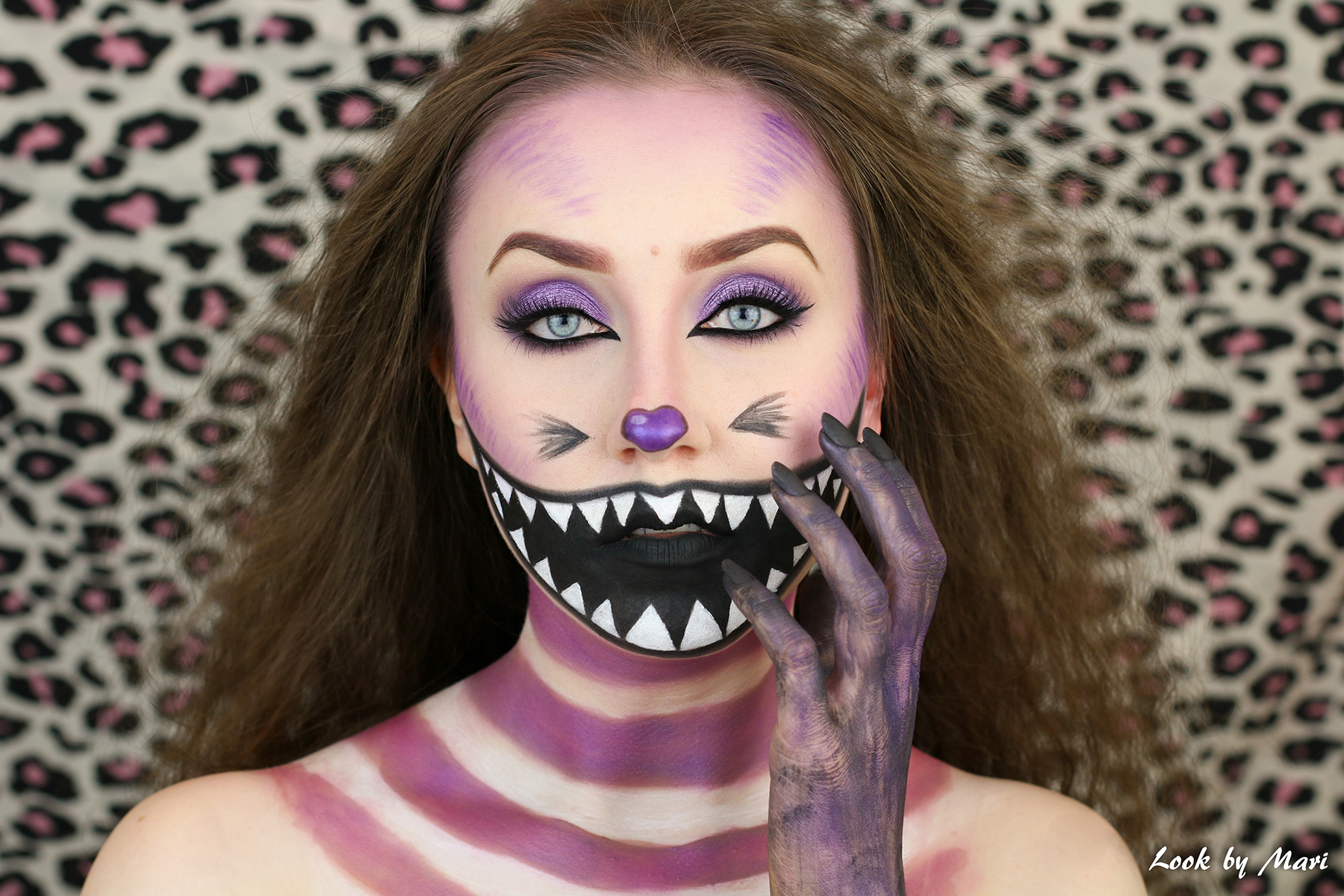 1 lisa in wonderland cat makeup tutorial halloween video blog