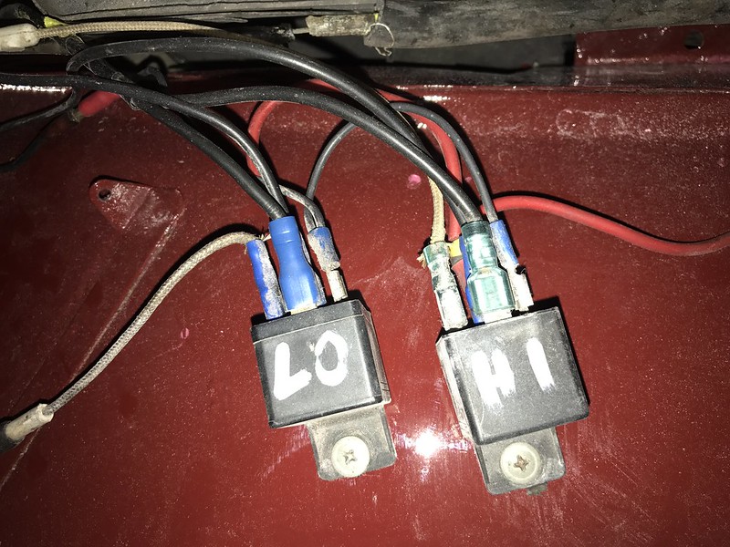 Citroen DS front end wiring - part 1