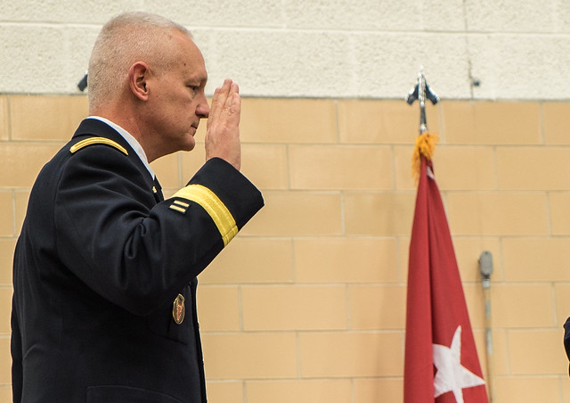 Governor Mark Dayton installs new Minnesota National Guard Adjutant General