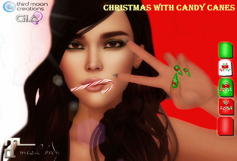 Christmas with Candy canes- vendor - TeleportHub.com Live!