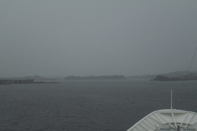 Nearing Karmsund Strait, Norway