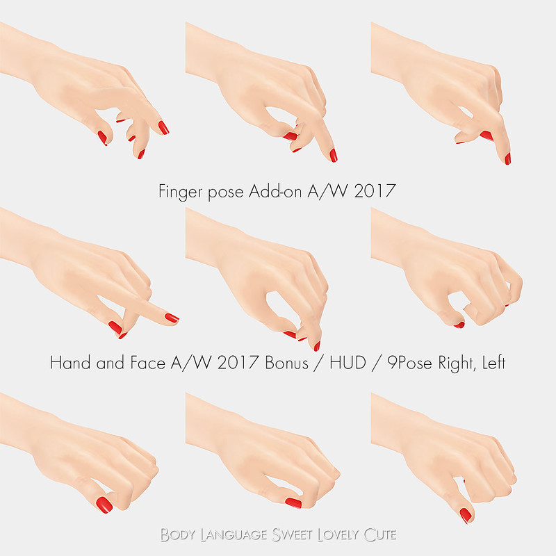 Finger Pose Addon A/W2017