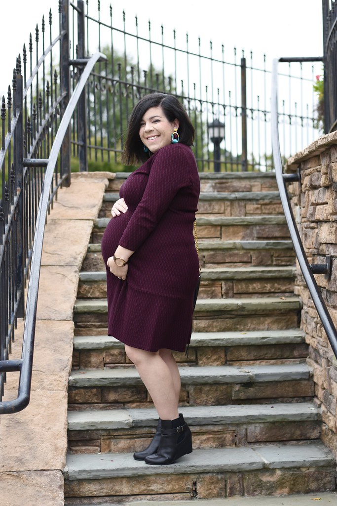 Fall Dress and Booties-@headtotoechic-Head to Toe Chic