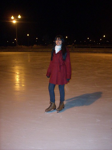 Ice skating in Chicago. From #StudyAbroadBecause We Learn, Grow, and Become Better Humans