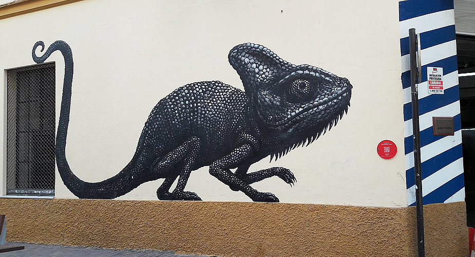 Street art in Malaga: SOHO | Mooistestedentrips.nl