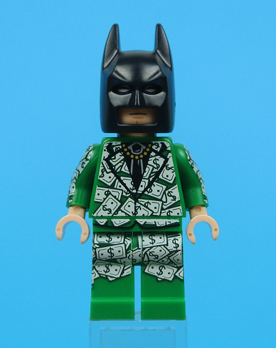 LEGO Super Heroes Dollar Bill Tuxedo Batman Figur Minifig Bricktober 5004939 